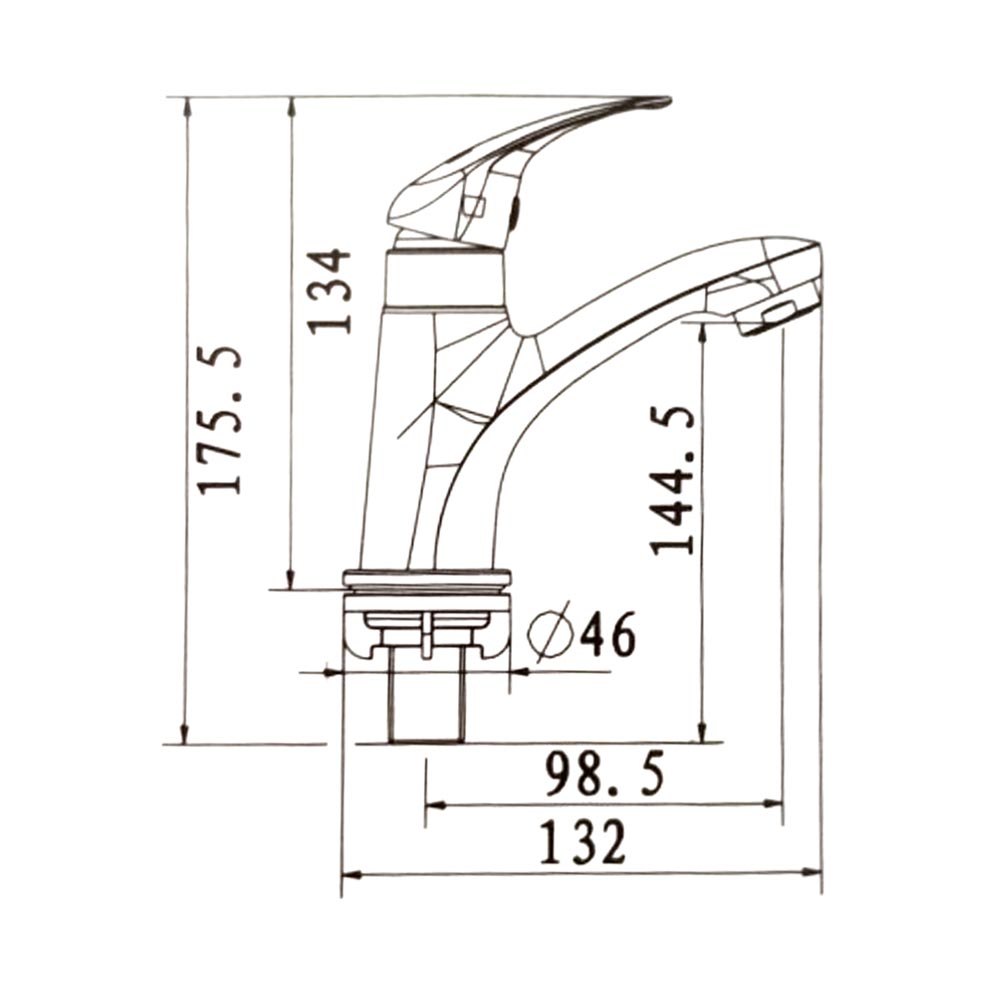 Bản-vẽ-kỹ-thuật-Vòi-chậu-lavabo-American-Standard-WF-4611-dòng-Gala-lạnh VUATHIETBI.COM