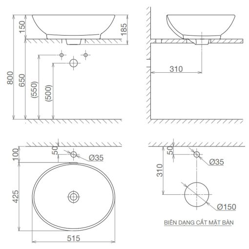 Bản-vẽ-kĩ-thuật-chậu-lavabo-VIGLACERA-BS415-đặt-bàn