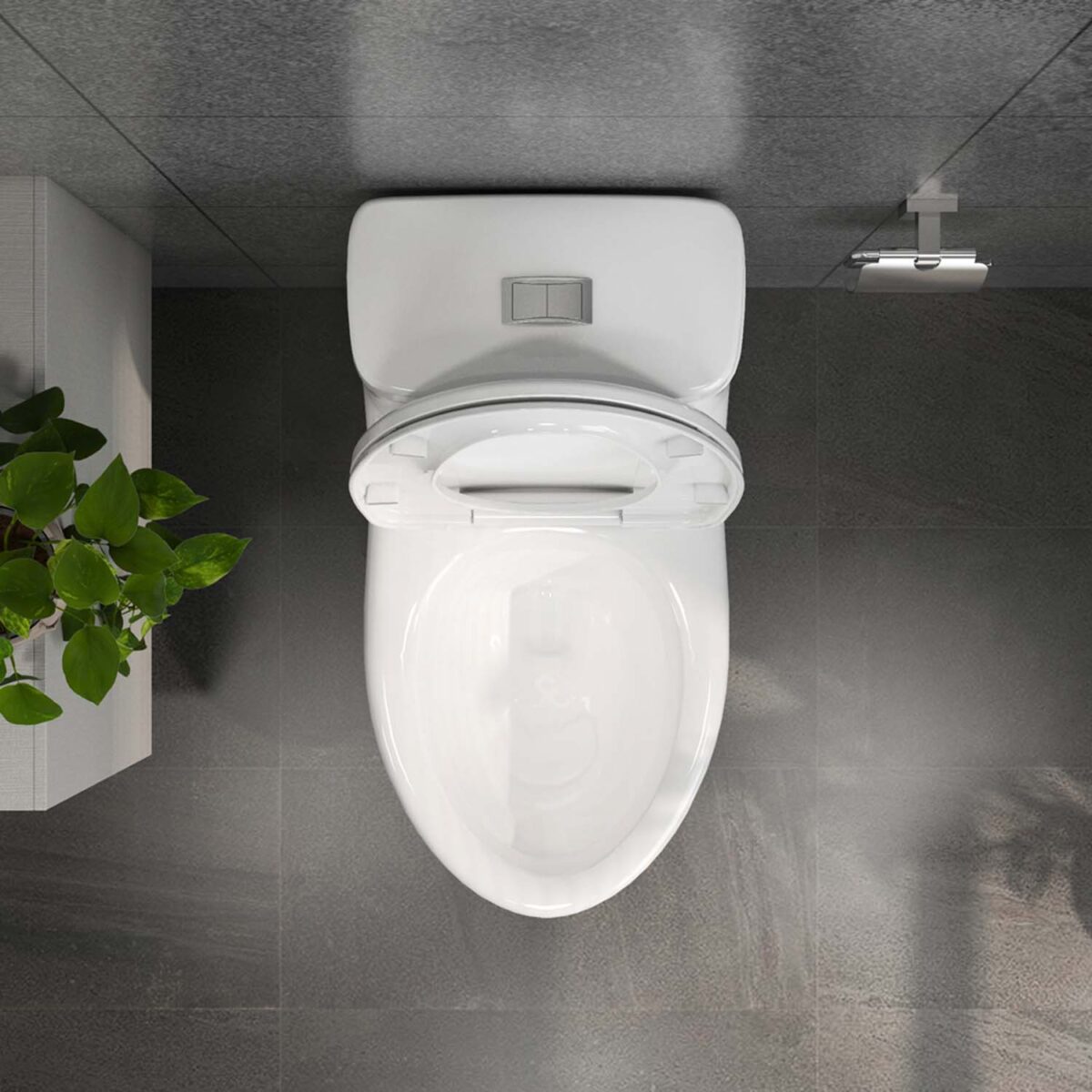 Bồn cầu 1 khối VIGLACERA BL5 BL5V BL5M nắp êm - Ảnh 7
