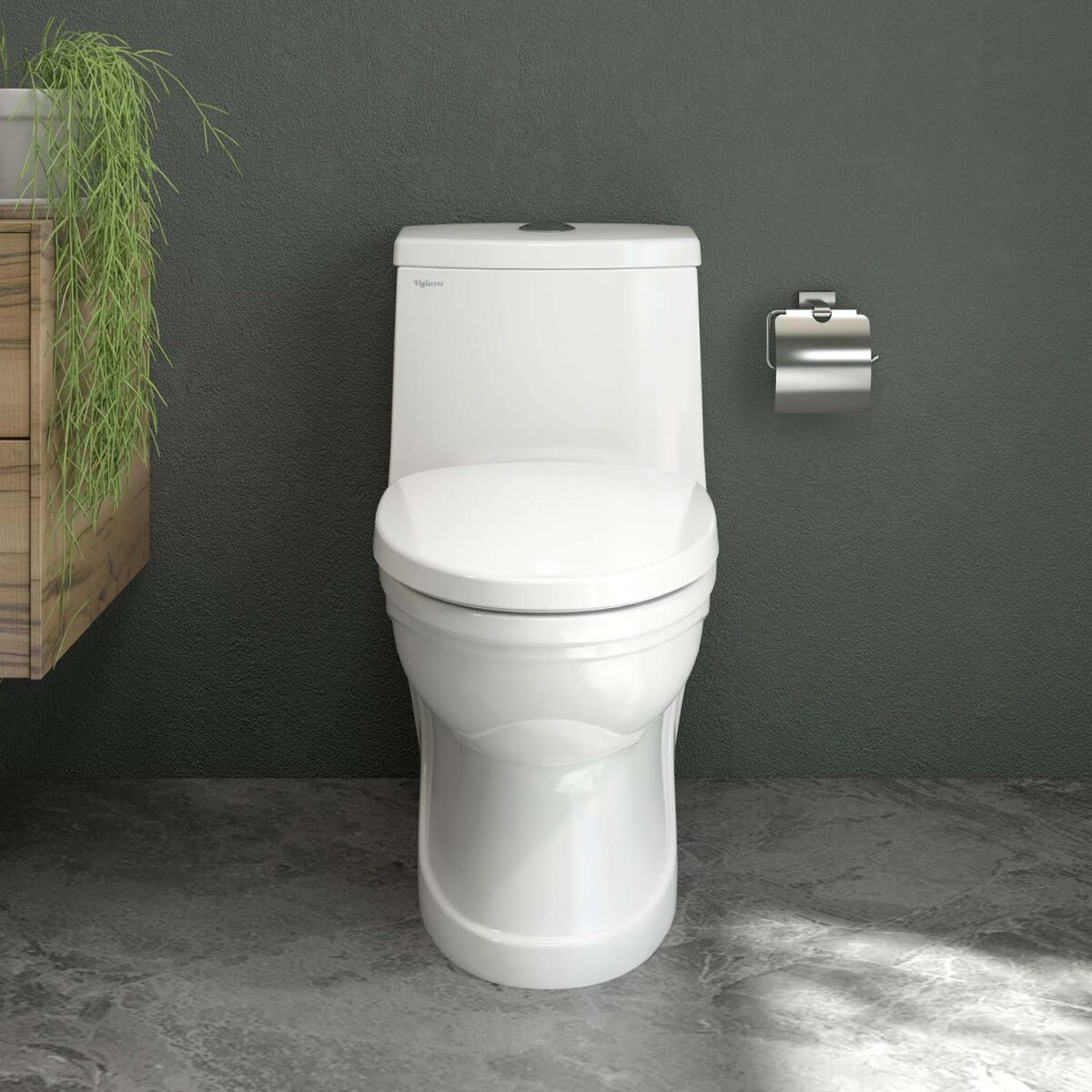 Bồn cầu 1 khối VIGLACERA V39 V39M nắp êm - Ảnh 5