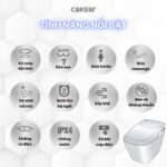 Bồn cầu thông minh CAESAR CA1380H nắp rửa điện tử - Ảnh 4