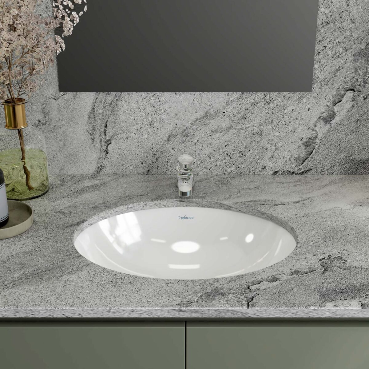 Chậu lavabo âm bàn VIGLACERA CA2 - Ảnh 5
