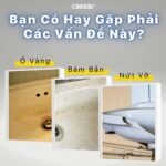 Chậu lavabo bán âm CAESAR LF5302 - Ảnh 5