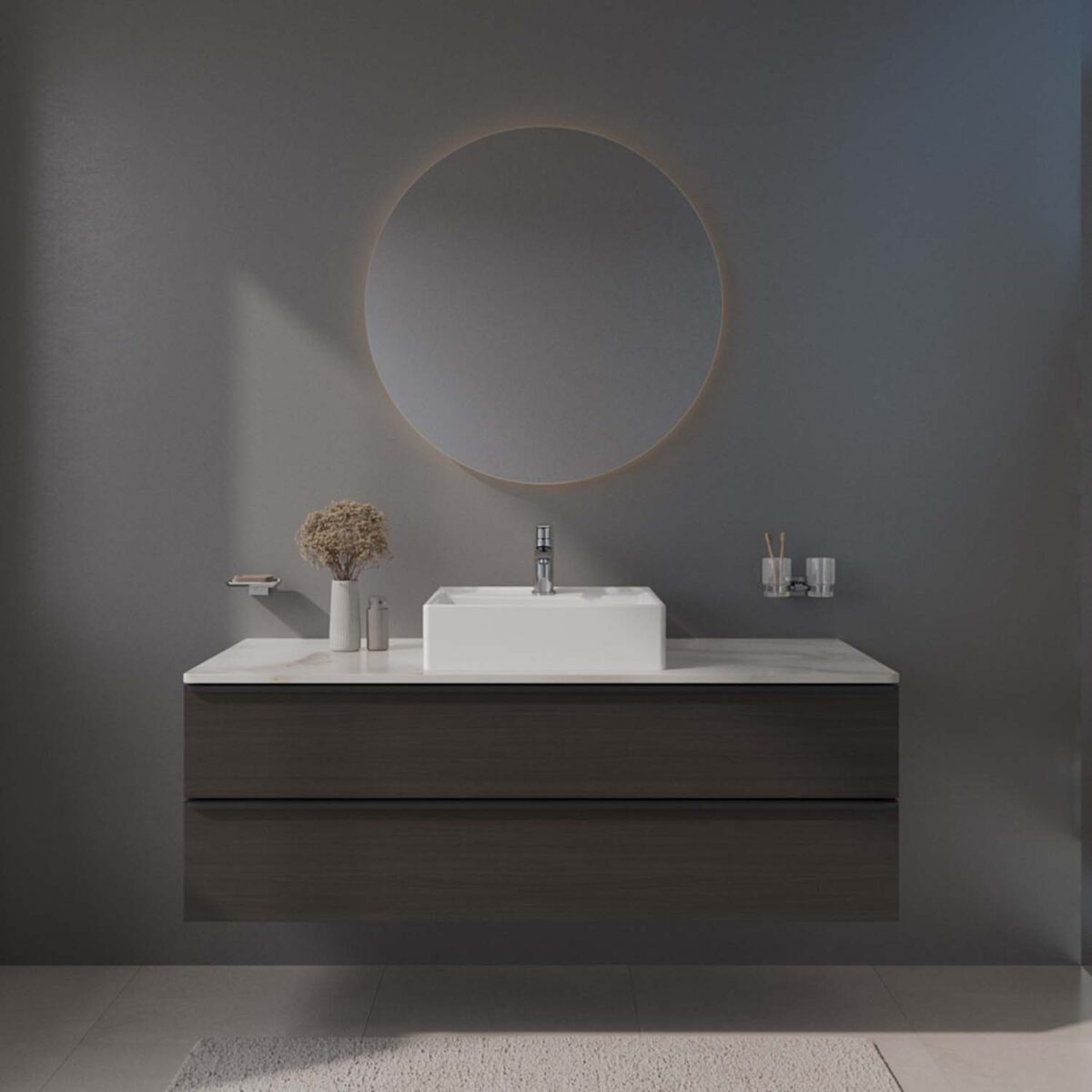 Chậu lavabo đặt bàn VIGLACERA V42M - Ảnh 8