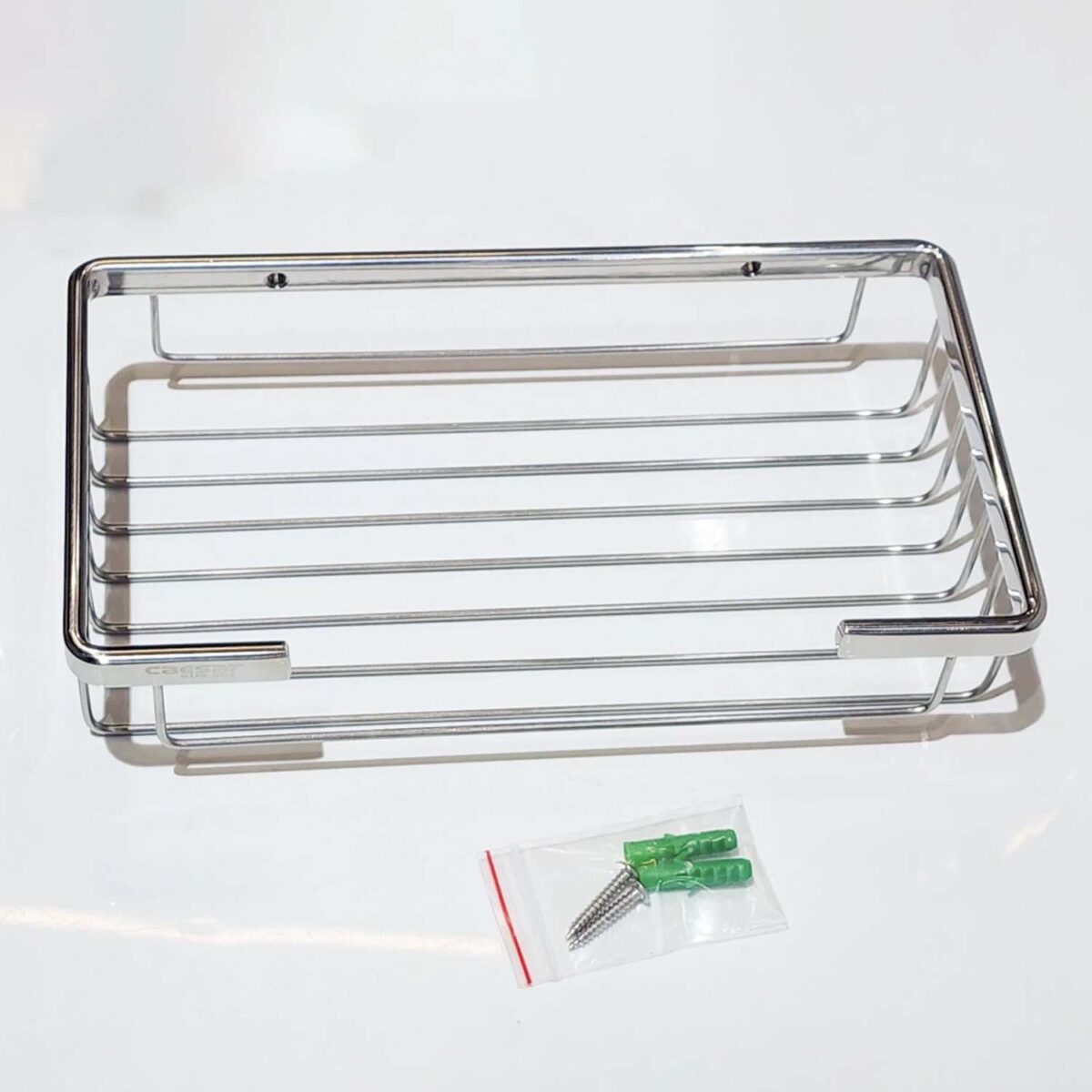 Kệ nhà tắm CAESAR ST830V inox 1 tầng - Ảnh 6