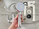 Vòi lavabo CAESAR B136CU kèm sen nóng lạnh - Ảnh 6