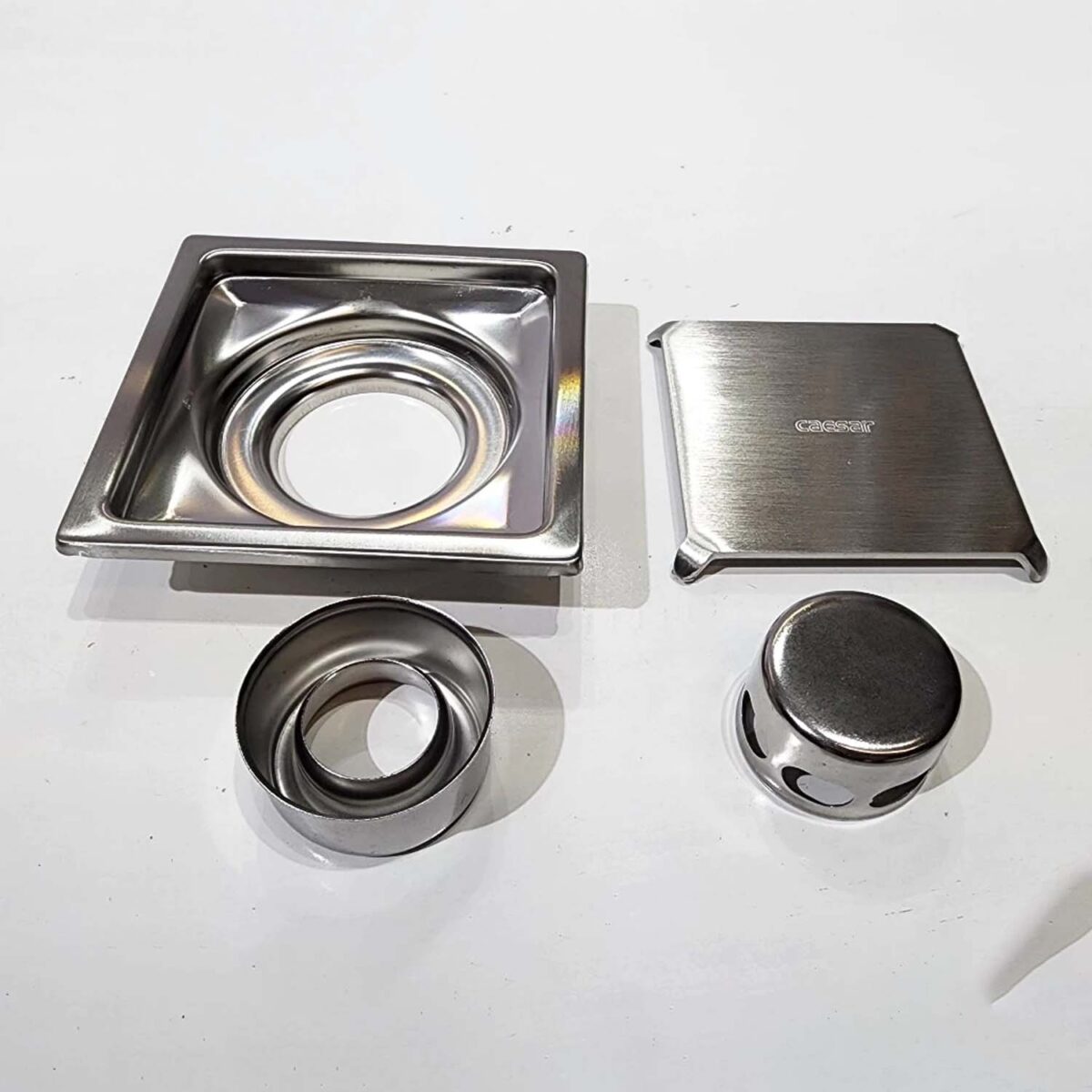 Phễu thoát sàn CAESAR ST1212E 120x120mm phi 60 - Ảnh 10