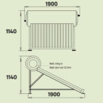 Máy nước nóng năng lượng mặt trời Ariston ECO TUBE ECO2 1820 25 T N SS 210 lít