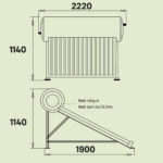 Máy nước nóng năng lượng mặt trời Ariston ECO TUBE ECO2 1824 25 T N SS 250 lít