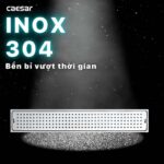 Phễu thoát sàn CAESAR ST1060B 100x600mm phi 60 - Ảnh 3