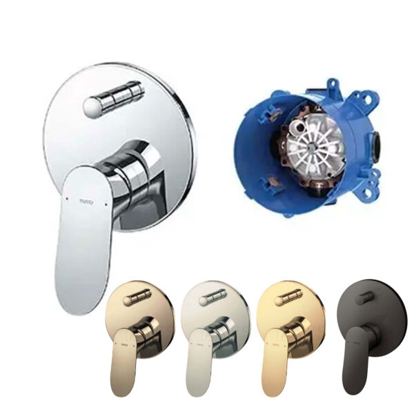 Van gật gù TOTO TBG01304BA TBN01001B sen âm tường GO nóng lạnh
