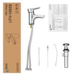 Vòi lavabo INAX LFV-1002S nóng lạnh - Ảnh 3