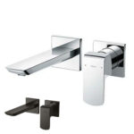 Vòi lavabo TOTO TLG02310BB 2 lỗ âm tường nóng lạnh GR