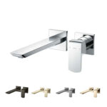Vòi lavabo TOTO TLG02311BB 2 lỗ âm tường nóng lạnh GR