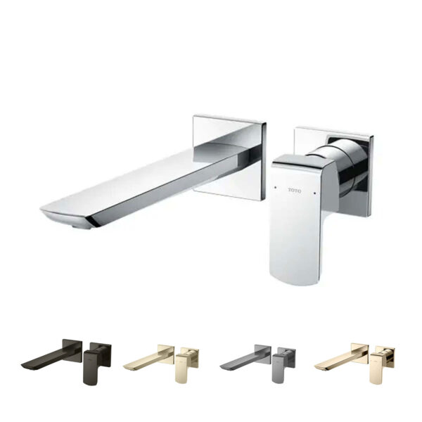 Vòi lavabo TOTO TLG02311BB 2 lỗ âm tường nóng lạnh GR