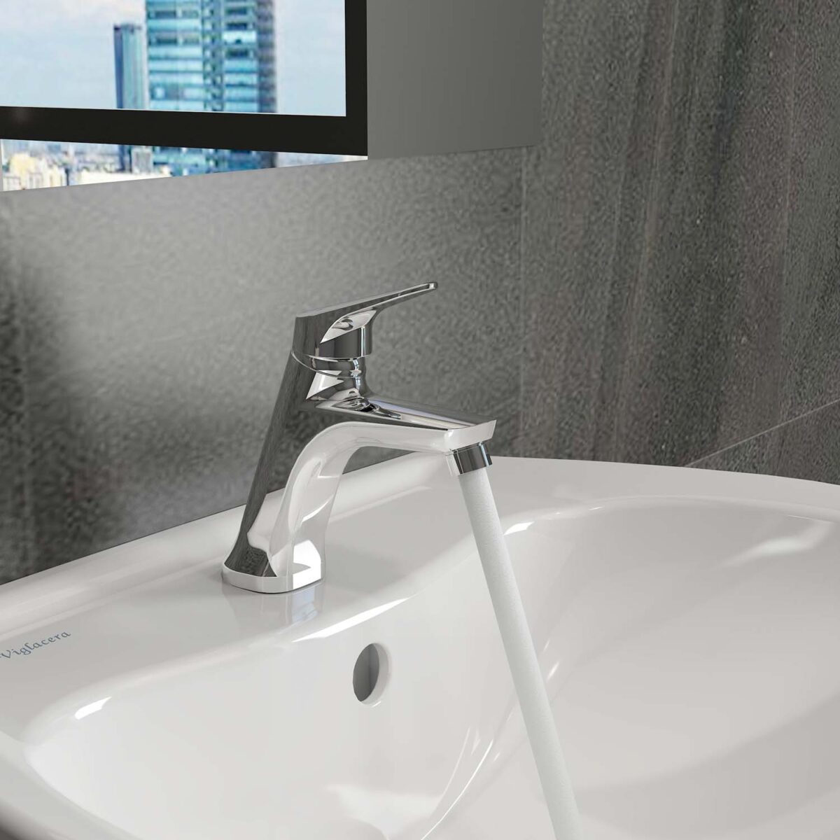 Vòi lavabo VIGLACERA VG103 nước lạnh - Ảnh 4