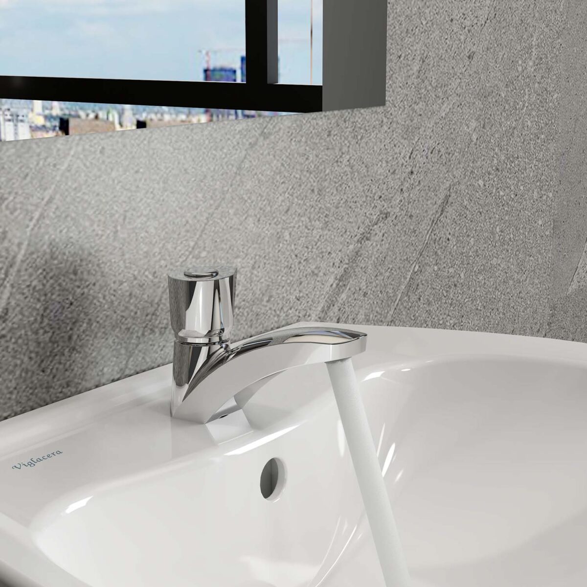 Vòi lavabo VIGLACERA VG106 nước lạnh - Ảnh 4