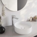 Vòi lavabo VIGLACERA VG125 cổ cao nóng lạnh - Ảnh 9