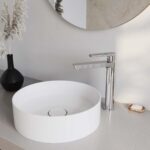 Vòi lavabo VIGLACERA VG125 cổ cao nóng lạnh - Ảnh 10