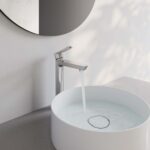 Vòi lavabo VIGLACERA VG125 cổ cao nóng lạnh - Ảnh 12