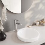 Vòi lavabo VIGLACERA VG141.1 cổ cao nóng lạnh - Ảnh 6