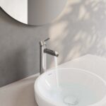 Vòi lavabo VIGLACERA VG141.1 cổ cao nóng lạnh - Ảnh 9