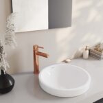 Vòi lavabo VIGLACERA VG141.1 cổ cao nóng lạnh - Ảnh 11