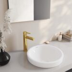 Vòi lavabo VIGLACERA VG141.1 cổ cao nóng lạnh - Ảnh 12