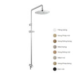 Vòi sen cây TOTO TBW02002BA 2 chế độ phun