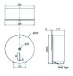 Lô giấy INAX KF-12J Lớn - Ảnh 2