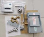 Van xả tiểu CAESAR A637 cảm ứng dùng điện âm tường - Ảnh 3