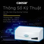 Van xả tiểu CAESAR A623 cảm ứng dùng điện