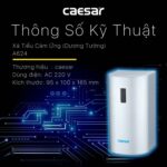 Van xả tiểu CAESAR A624 cảm ứng dùng điện - Ảnh 2