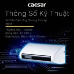 Van xả tiểu CAESAR A648 cảm ứng dùng điện - Ảnh 2