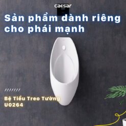 tinh nang Bon tieu nam CAESAR U0264 treo tuong 1