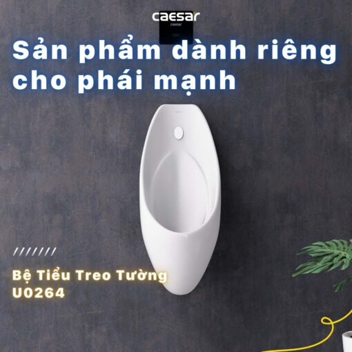 tinh nang Bon tieu nam CAESAR U0264 treo tuong 1