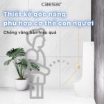 Bồn tiểu nam Caesar UA0284 cảm ứng đặt sàn - Ảnh 7