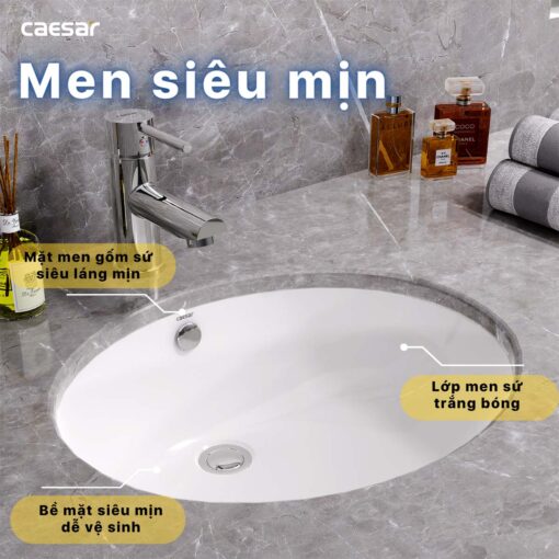 tinh nang Chau lavabo am ban CAESAR L5115 5