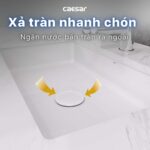 Chậu lavabo âm bàn CAESAR LF5130 - Ảnh 10