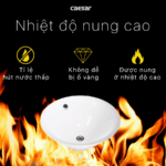 Chậu lavabo đặt bàn CAESAR L5222 - Ảnh 4
