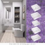 Chậu lavabo đặt bàn CAESAR LF5240 - Ảnh 16