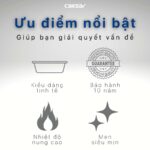 Chậu lavabo đặt bàn CAESAR LF5254 - Ảnh 6