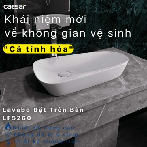 tinh nang Chau lavabo dat ban CAESAR LF5260 1
