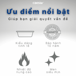 tinh nang Chau lavabo duong vanh CAESAR LF5017 3