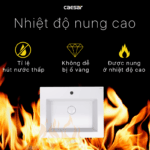 Chậu lavabo dương vành CAESAR LF5017 - Ảnh 10