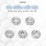 Chậu lavabo treo tường CAESAR L2140 - Ảnh 7