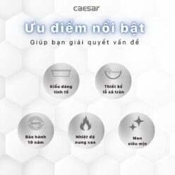tinh nang Chau lavabo treo tuong CAESAR LF5238 goc 3