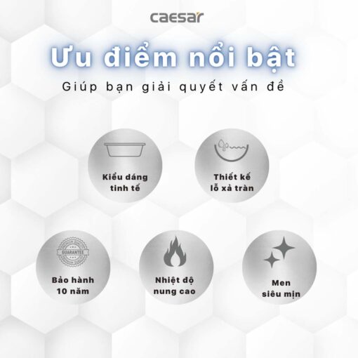 tinh nang Chau lavabo treo tuong CAESAR LF5238 goc 3