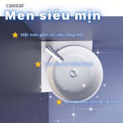 tinh nang Chau lavabo treo tuong CAESAR LF5238 goc 5