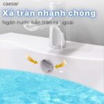 Chậu lavabo treo tường CAESAR LF5238 góc - Ảnh 10